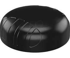 Poynting automobilio „Wi-Fi“ antena A-PUCK-0012-V2-01, juoda, SMA (M) ir RPSMA adapteris, 7,5 dbi MIMO antena, 2x DB WIFI, 2 m SMA-M kabelis, juodas, PU
