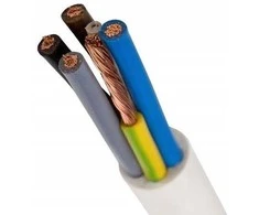 Pozostali Dirbtuvių kabelis OWY 5x1mm2 300/500V baltas ritė 100m