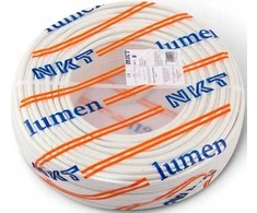Pozostali OMY kabelis 4x0,75 mm2 H03VV-F 300/300V baltas diskas 100M 160062005C0100 NKT