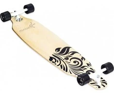 Praleidimo plokštės Muuwmi Muuwmi Longboard Abec 7 Wood - 559