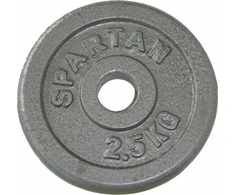 Plieniniai svoriai grifui 30mm Spartan 2x2.5kg