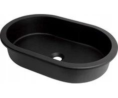 Granitinis praustuvas Deante Silia CQS_NU6U, Nero