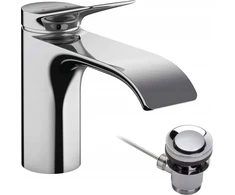 Hansgrohe izlietnes maisītājs Vivenis 80, ar pop-up, matēts balts