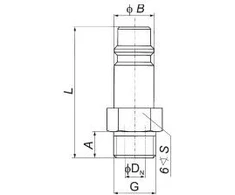 PREMA Greita jungtis 1/8'' 9mm (80.0244.50.18Z)
