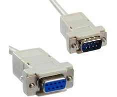 PremiumCord DB-9 - DB-9, 2m, Baltas (kpm2a)
