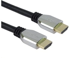 Kabelis PremiumCord HDMI - HDMI 0.5m sidabrinė (kphdm21z05)