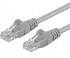 „PremiumCord“ jungiamasis kabelis UTP RJ45-RJ45 CAT6, 50 m, pilkas