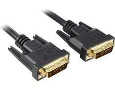 Kabelis PremiumCord DVI- D - DVI- D 1.8m juoda (kpdvi2-2)