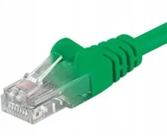 PremiumCord Patch kabelis UTP RJ45-RJ45 CAT6 0.25m žalia