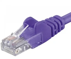 PremiumCord patch kabelis UTP RJ45-RJ45 CAT6 5m violetinis