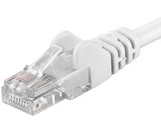 PremiumCord patch kabelis UTP RJ45-RJ45 CAT6 7m baltas