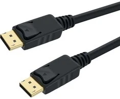 PremiumCord PREMIUMCORD DisplayPort 1.3/1.4 M/M jungties laidas, paauksuotos jungtys, 2m