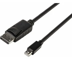 PremiumCord PREMIUMCORD Mini DisplayPort - DisplayPort V1.2 laidas, erdvus laidas M/M 1m