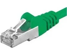 PremiumCord PREMIUMCORD Patch kabelis CAT6a S-FTP, RJ45-RJ45, AWG 26/7 5m žalias
