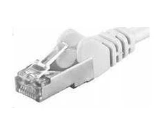 PremiumCord PREMIUMCORD Patch kabelis CAT6a S-FTP, RJ45-RJ45, AWG 26/7 2m baltas