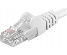PremiumCord PREMIUMCORD Patch kabelis UTP RJ45-RJ45 CAT5e 0,25m balta