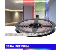 Prescot LED juostelė Prescot Premium E020-050-10-RGB+NW LED juostelė balta