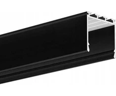 Prescot Prescot Lipod Lipod-ALU-2M-A-CZ LED profilis Lipod 2M Anoduota juoda spalva.