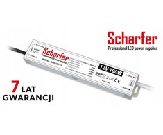 Prescot Scharfer SCH-100-12 LED maitinimo šaltinis hermetiškas 12V 100W baltas