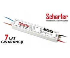 Prescot Scharfer SCH-18-12 LED maitinimo šaltinis hermetiškas 12V 18W baltas