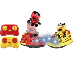JUNIOR DRIVER Bumper Car Twin Pack Raudona And Geltona 2,4Ghz
