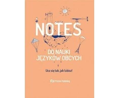 Preston Publishing Užrašų knygelė užsienio kalbų mokymuisi persikas