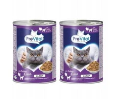 PREVITAL kalakutiena su ėriena in jelly - wet cat food - 2x415g