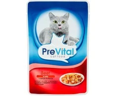 Kačių Maistas - PREVITAL Jautiena Želė 100g