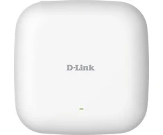 Maršrutizatorius D-Link | Nuclias Connect AX1800 Wi-Fi 6 prieigos taškas | DAP-X2810 | 802.11ac | Tinklelio atramos Nr. | 1200+574 Mbit/s | 10/100/1000 Mbit/s | Ethernet LAN (RJ-45) jungtys 1 | Nėra mobiliojo plačiajuosčio ryšio | MU-MiMO Taip | PoE į | Antenos tipas 2xVidinė