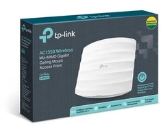 Maršrutizatorius TP-Link Omada EAP225 wireless access point 1350 Mbit/s Baltas Power over Ethernet (PoE)