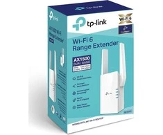 Maršrutizatorius TP-Link RE505X tinklo ilgintuvas, tinklo siųstuvas ir imtuvas, baltas, 10/100/1000 Mbit/s