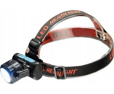 Tiross Žibintuvėlis ant galvos įkraunamas 2W / 3W LED, 150lm, 1200mAh
