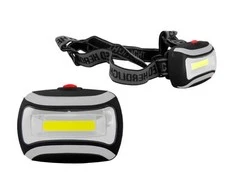 TIROSS PRIEKINIS LEMPAS 2W COB LED 3xAAA / BE Akumuliatoriaus
