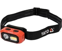 Yato Toya Sa Poland Lempa dedama ant galvos | lygus žibinto reguliavimas / judesio daviklis | 480LM AKU OSRAM LED (YT-08592)