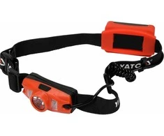 Yato Toya Sa Poland Lempa dedama ant galvos | 500LM / 70 m | 3XAAA, IP44 (YT-08595)