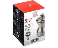 Prieskonių malūnėlis Peugeot Peugeot Bistro Chef Salt Mill Z 10 cm Stainless Steel