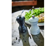 Prieskonių malūnėlis Peugeot Bistro Duo PM+SM Z 10cm juoda/balta