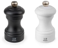 Prieskonių malūnėlis Peugeot Bistro Duo PM+SM Z 10cm juoda/balta