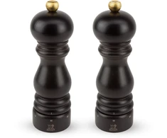PEUGEOT PARIS druskos ir pipirų malūnėlių rinkinys, 18 cm, šokolado spalvos