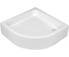 Pusapvalis dušo padėklas Deante Plus II, 80 cm