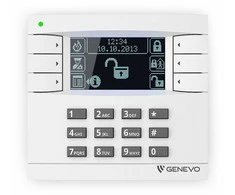 PRiMA LCD WH-BK LCD grafinė klaviatūra GENEVO valdymo pultams