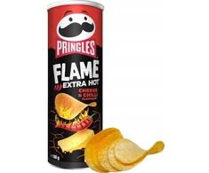 Pringles Chipsy aštrus Flammin' sūris 160g
