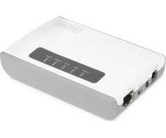 Assmann Electronic DIGITUS 2 prievadų USB 2.0 belaidis daugiafunkcis tinklo serveris 300 Mbps