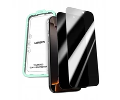 Privatumo grūdintas stiklas Ugreen SP1155 Apple iPhone 17 Pro [2 vnt.]