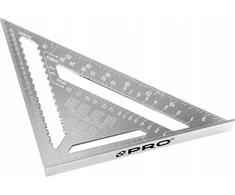 PRO Staliaus kampainis ALIUMININIS SU PAGRINDU 300MM
