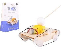 Pro Kids Mechanika Stebuklai atranda ir sukuria tanką