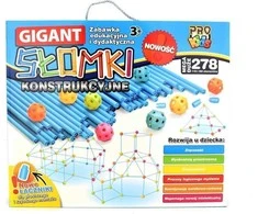 Pro Eximp Pro Kids Giganto konstrukcijos šiaudeliai 278 elementai