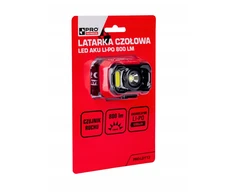 Žibintuvėlis PRO LATARKA CZOŁOWA LED Z AKU. I CZUJNIKIEM RUCHU 800LM