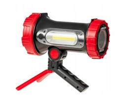 PRO LED Žibintuvėlis su baterija ir judančia rankena 350LM+180LM