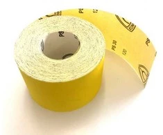 Papier Švitrinio popieriaus ritinėlis 115 mm x 50 m, 120 grūdėtumo, prolinas